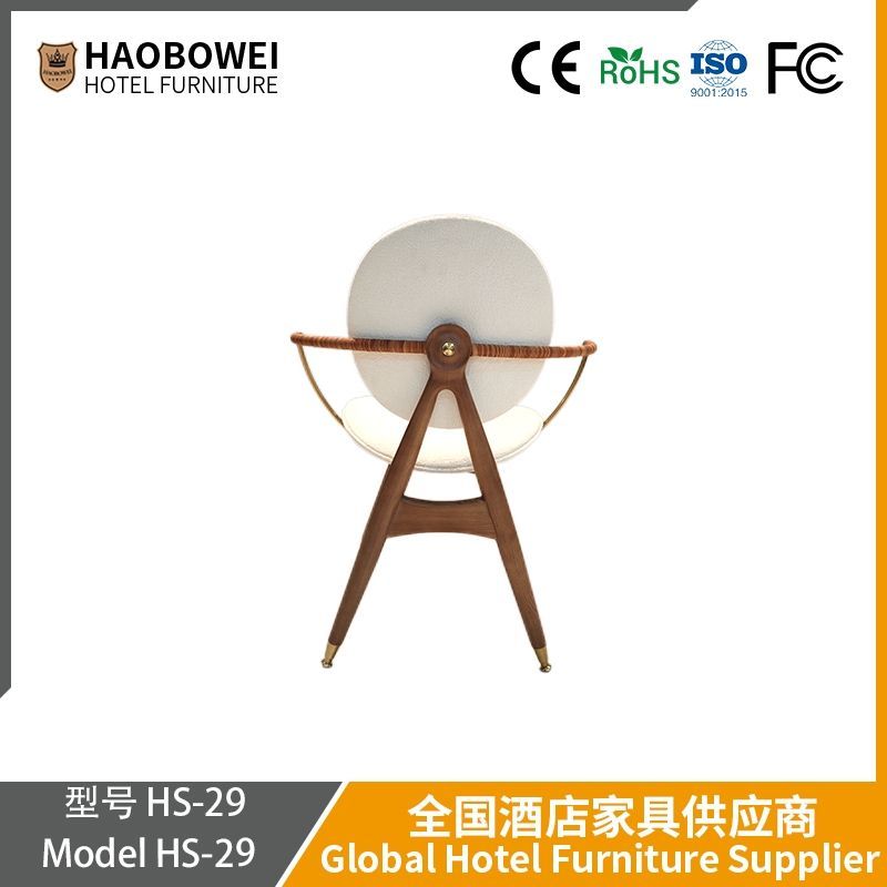Haobowei Italian Luxury Dining Chair Modern Designer Armchair for Home, Hotel, Villa, Leisure and Negotiation Chair