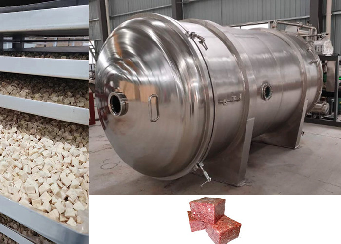 Electric Heating Vacuum Freeze Drying Machine 100kg/Batch