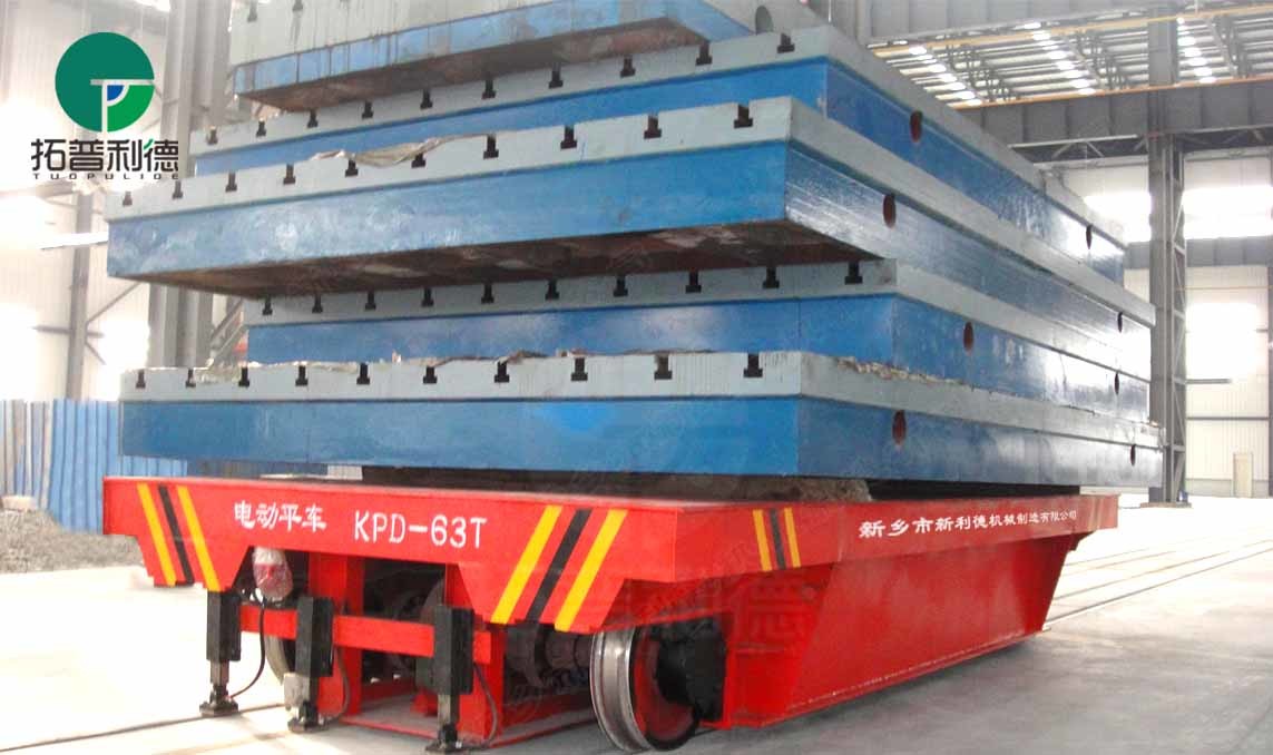 20 Ton Steel Mill Rail Operated Automatic Self Propelled Mold Transport Vehicle