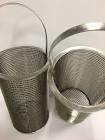 Quality 2.03mm Wire Diameter Wedge Wire Baskets With High Weave Density And Twill Weave for sale