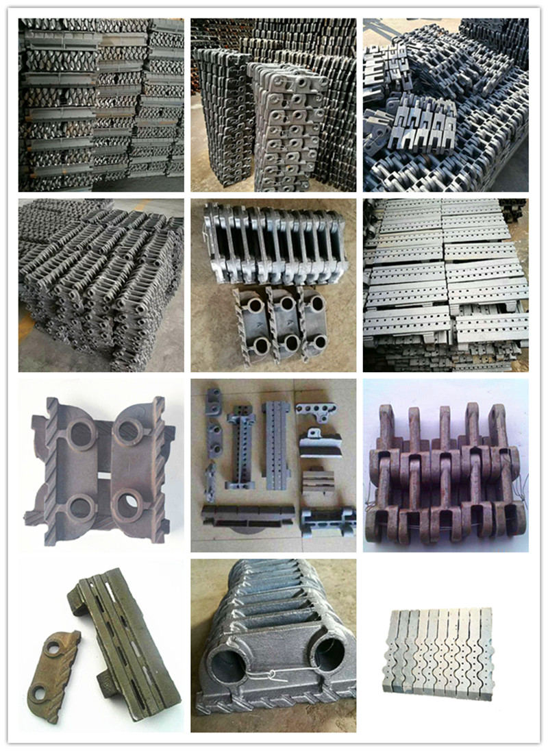 ISO Rustproof Reciprocating Grate Furnace Steam Boiler Spare Parts Grate
