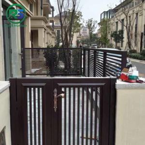 Reasonable Aluminium Vertical Slat Balustrade Privacy Panels Customized