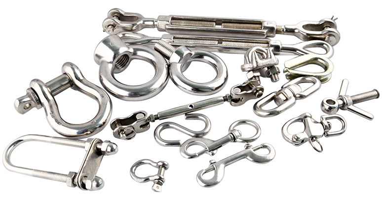 Stainless Steel 304/316 Jaw Jaw Turnbuckles US Type For Metric Measurement System