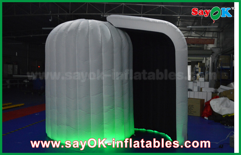 Inflatable Photo Booth Hire 3mL X 2mW X 2.3mH Inflatable Igloo Photo Booth Dome Tent With LED Light