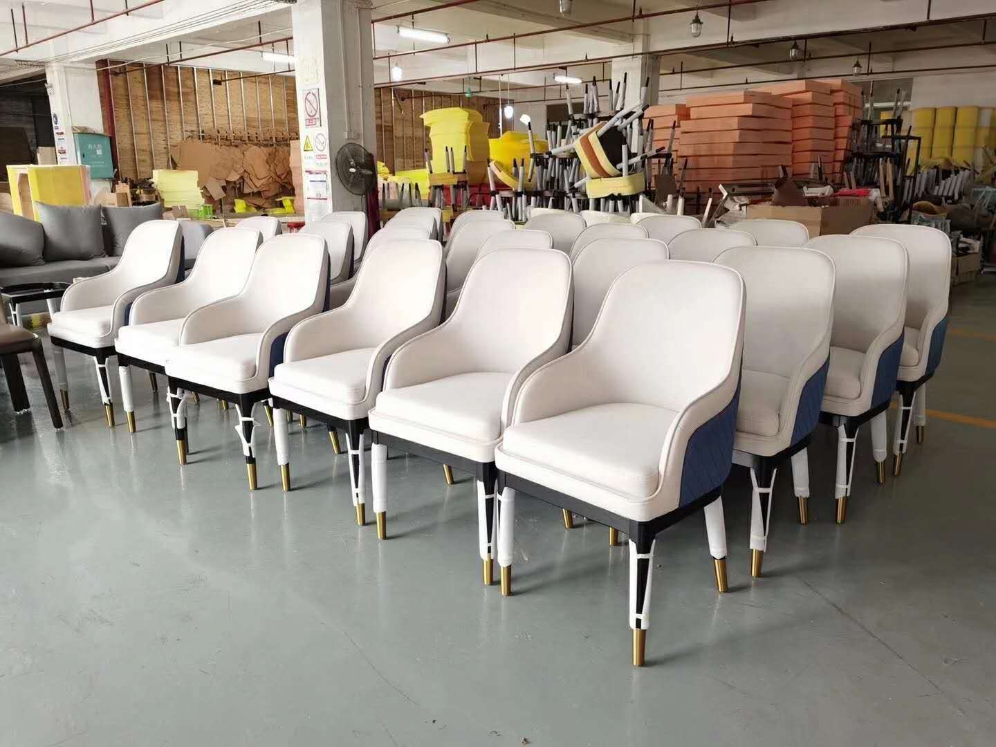 0.6CBM Nordic Dining Chair 4 Seater Scandinavian Dining Room Table And Chairs Marble