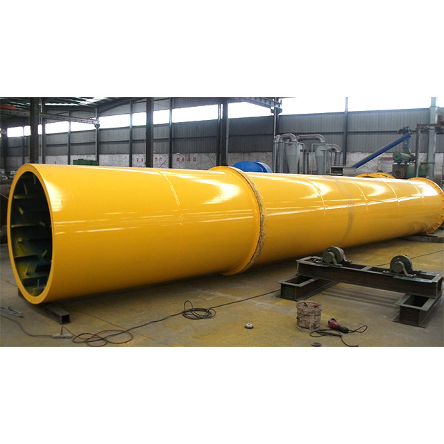 10 tph Cement Coal Powder Alfalfa Rotary Dryer Machine