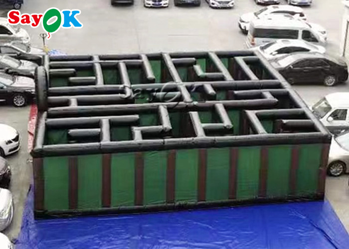 Inflatable Carnival Games Kids 10x10x2.5m Inflatable Sports Games Obstacle Course