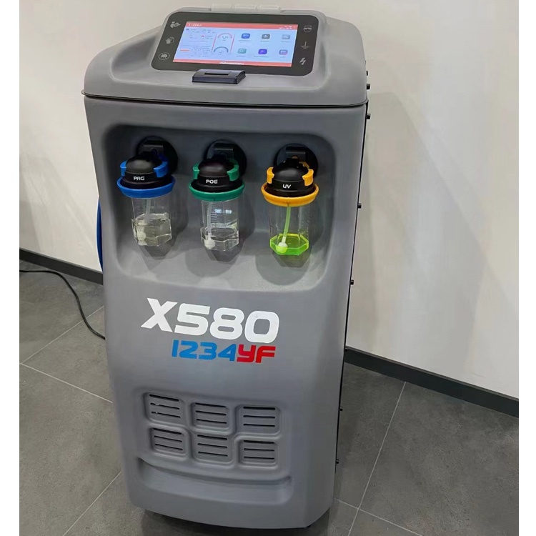 R1234yf Air Conditioning Recovery Machine With 18kgs Cylinder Capacity