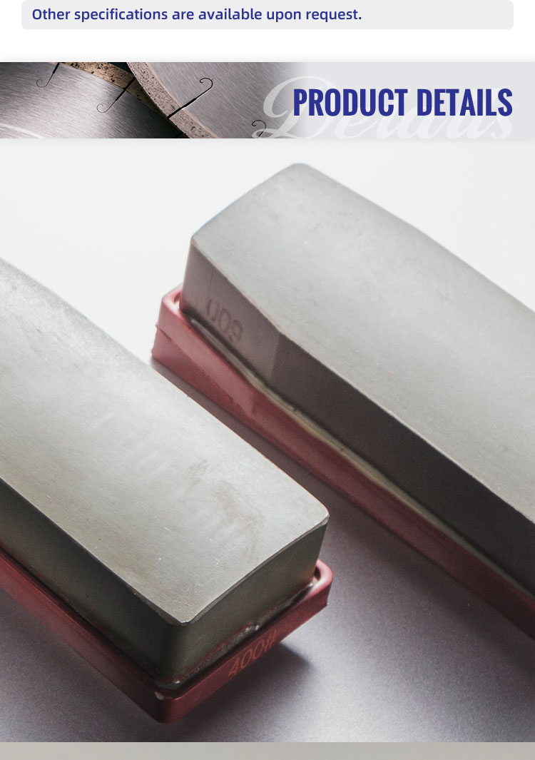 Stone Abrasive Diamond Fickert Sanding Block for Polishing and Grinding Granite Slabs