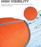 High Visible Bright Color Foam Panels & Neck Float Swimming Life Jacket, Best