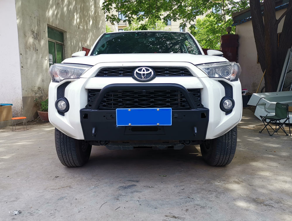 3.0-5.0mm Thickness Toyota 4Runner Winch Bull Bar Front Bumper with Jerrycan Holder