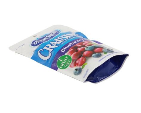 Stand Up Custom logo printing heat seal k plastic packaging bag for Grape/Fruit