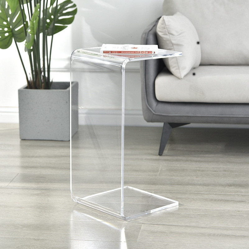 Transparent Acrylic Multi-Purpose Table For Bay Windows Balconies Living Rooms Bedrooms, And Bedside Use