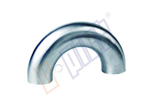 SUS304 Ss Pipe Fittings 180 Degree Return / ISO Standard Welded Steel Pipe
