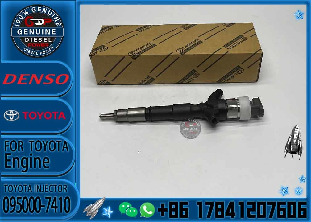 Common Rail Injector 23670-30280 23670-39185 095000-7780 095000-7030 095000-7410 23670-39215 23670-30140 for Toyota Hilu