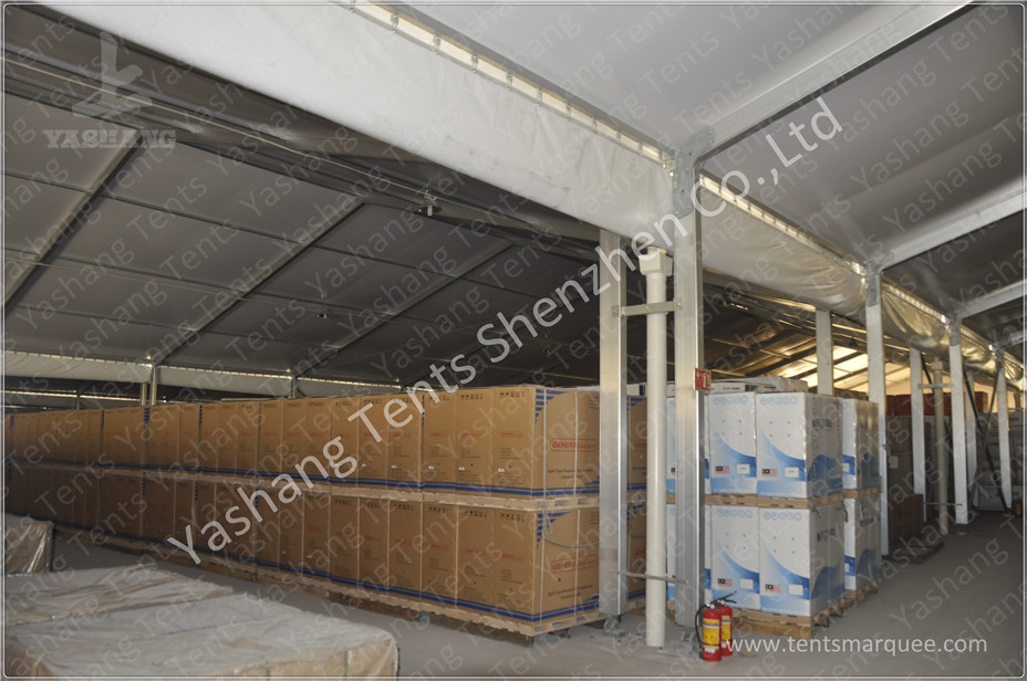 High Strength Clear Span Tent Replacement Parts , Rain Gutter Connections
