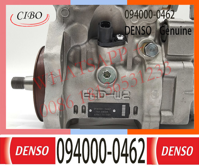 094000-0462 DENSO Diesel Engine Fuel HP0 pump 094000-0462 6156-71-1131 For Komatsu SAA6D125E-3 PC450-7 PC400-7 Excavator