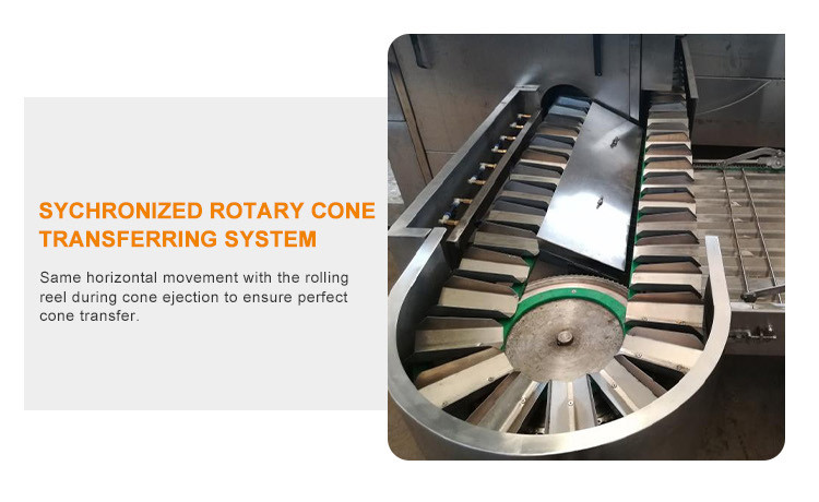 1.5kw Food Ice Cream Crisp Making Machine Ice Cream Cone Machinery