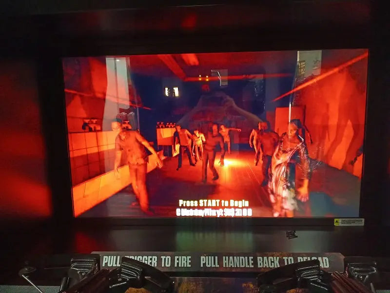 Walking Dead Gun Hunting Arcade Simulator Amusement Coin Operated Game Machine