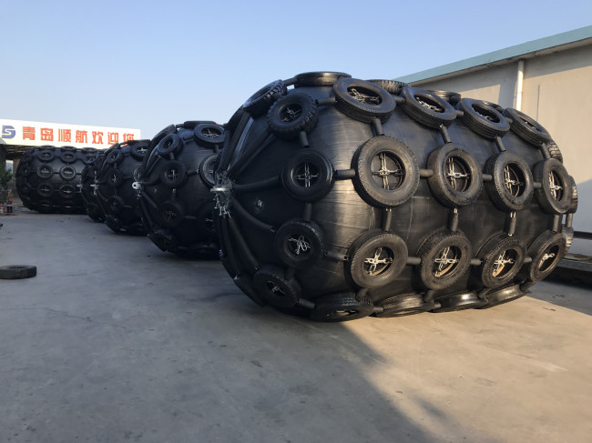High Efficiency Yokohama Rubber Fender with 50kPa Pressure for Wooden Pallet Package