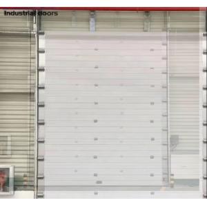 Wind Resistant Overhead Sectional Door Customized Noise Reduction Insulation