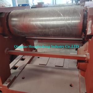 Two Roll Rubber Mixing Mill 60HRC With Motor Below