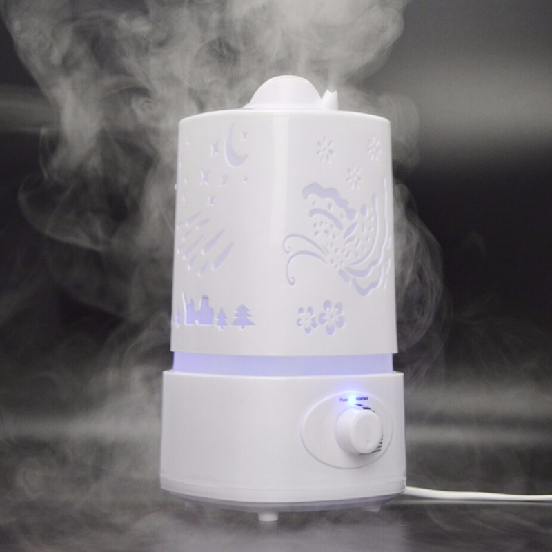 Large Capacity Air Humidifier With LED Light Home Aromatherapy Machine Air Ionizer Essential Oil Ultrasonic Diffuser