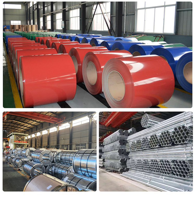 Light and Strong Prefabricated Steel Structure Workshop/Warehouse for Construction