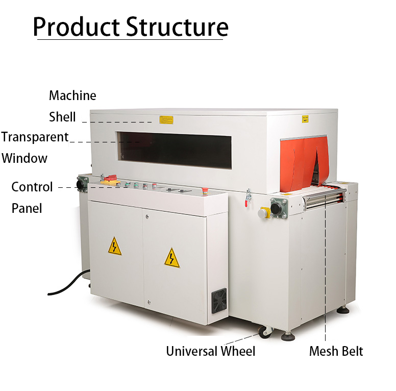 DUOQI SM-5030LX Automatic Vacuum Pouch Wrapping Machine for Shrink Bags and Recycling