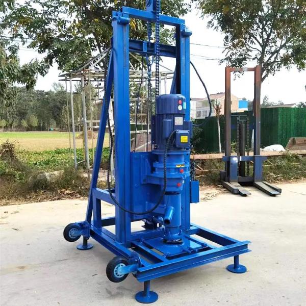 100m Deep Well Vertical Adjustable Height Electric Start Hydraulic Water Well