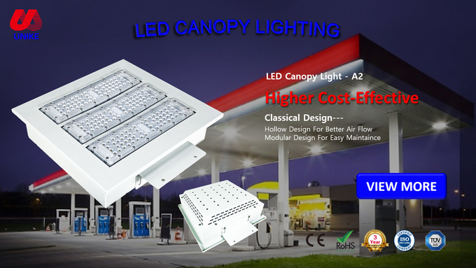50w 100w 150w 200w LED Gas Station Canopy Lights Gas Station Lamps