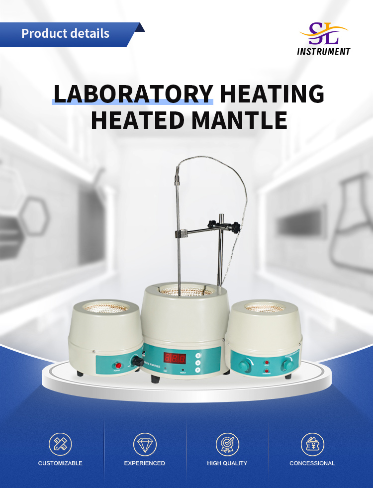 1L Capacity Laboratory Heating Equipment with 1000ml Magnetic Stirring Heating Cover