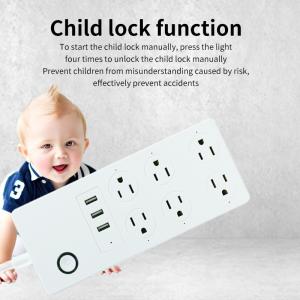 110V 240V Wireless Bulb Socket Office WiFi Socket 2200W