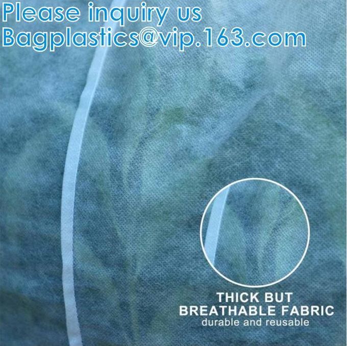 Heavy Winter Protection Plant Cover Winter Cover Anti-frost Zipper And Drawstring Cold Protection Non-woven Plant Antifr