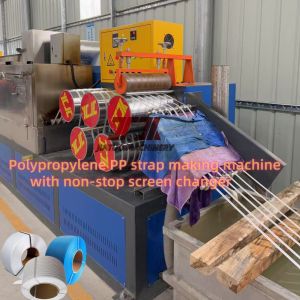 Automatic Strapping Machine Use PP Strap Making Machine 5-19mm Width With Non