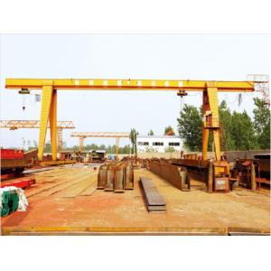 China Electric Hoist Box Type 20t Single Girder Gantry Travelling Crane on sale