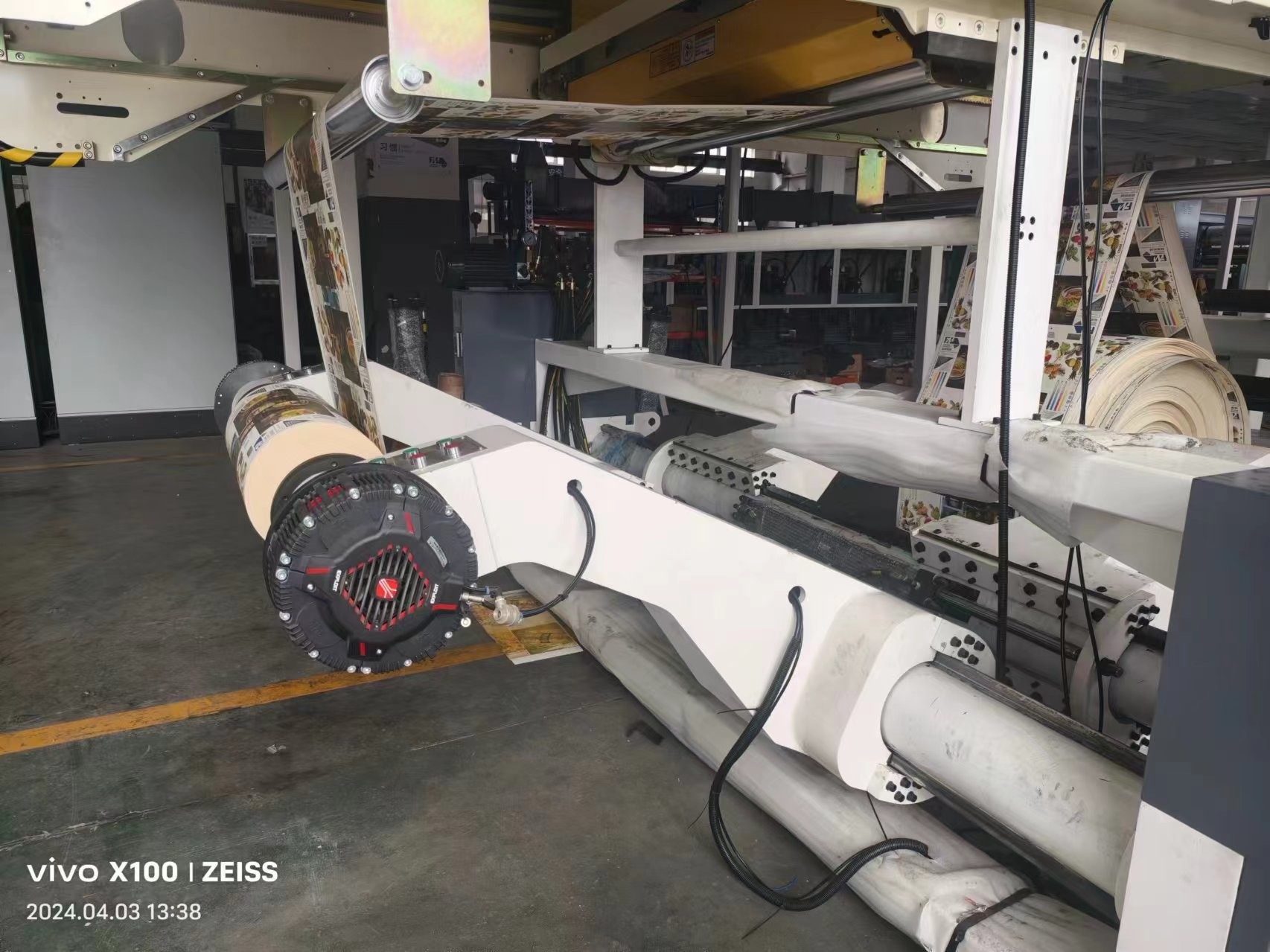 FM-TP1450 nature gas Plastic free Coating Machine for coated paper