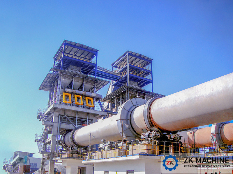 Rotary Kiln 300t/D 400t/D Lime Production Plant