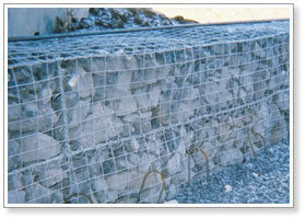 Gabion Box Made Of Hexagonal Wire Netting Wire Diameter From 2.0mm To 4.0mm