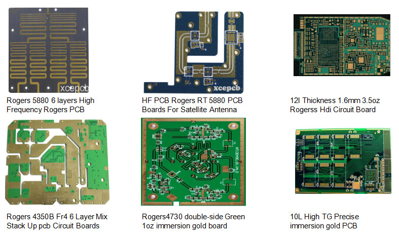 FR4 High TG F4B HDI 94v0 High Frequency PCB HDI Immersion Gold Board High Density Interconnect
