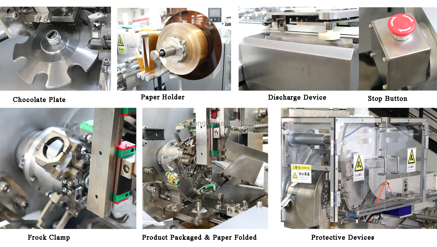 220V 50/60Hz Chocolate Tablet/Bar Fold Packing Machine for Local Service Location