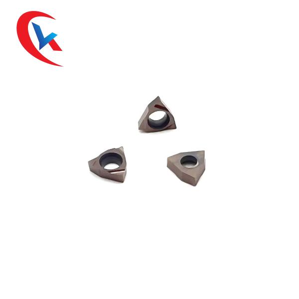 WBGT060202L-F Tungsten Carbide Inserts Stainless Steel Finishing Physical