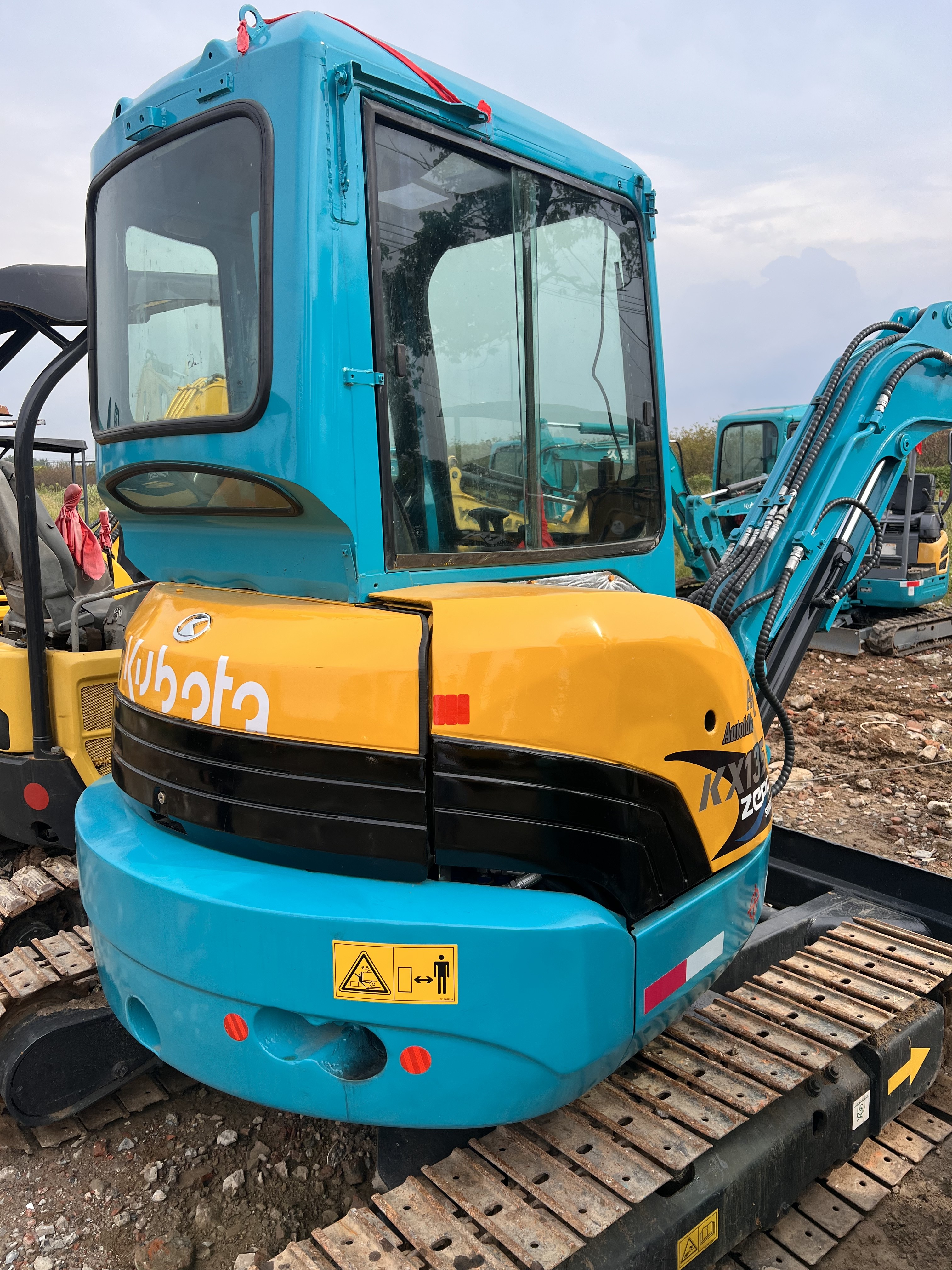 Mini Excavator Used Kubota Kx135 Landscaping Machinery KUBOTA KX155 KX165