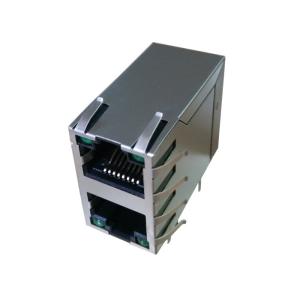  DU1T301B3 Stacked RJ45 Modular Jack 2x1 Magnetics 10/100Base-T Manufactures