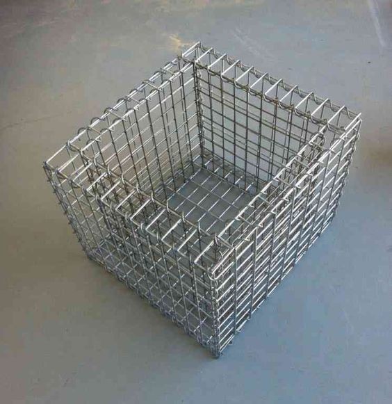 3mm Galfan Metal Cage Plate 10x10cm Welded Mesh Gabion Cage