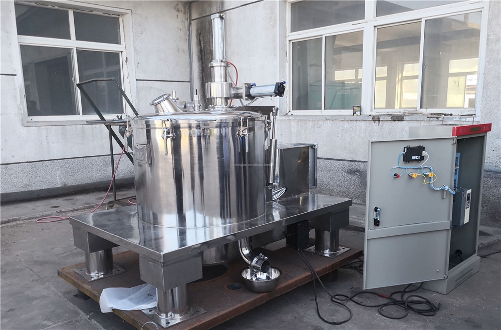 GMP industry Acid discharge gypsum starch sugar metal products scraper centrifuge