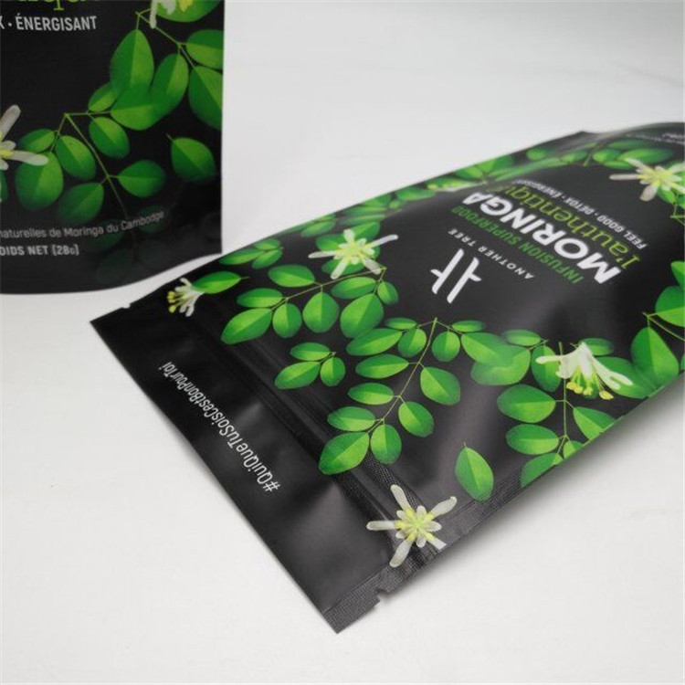 Custom Tea Packaging Pouch Detox Slimming Tea / Flower Leaf / Seed Bean k Bag