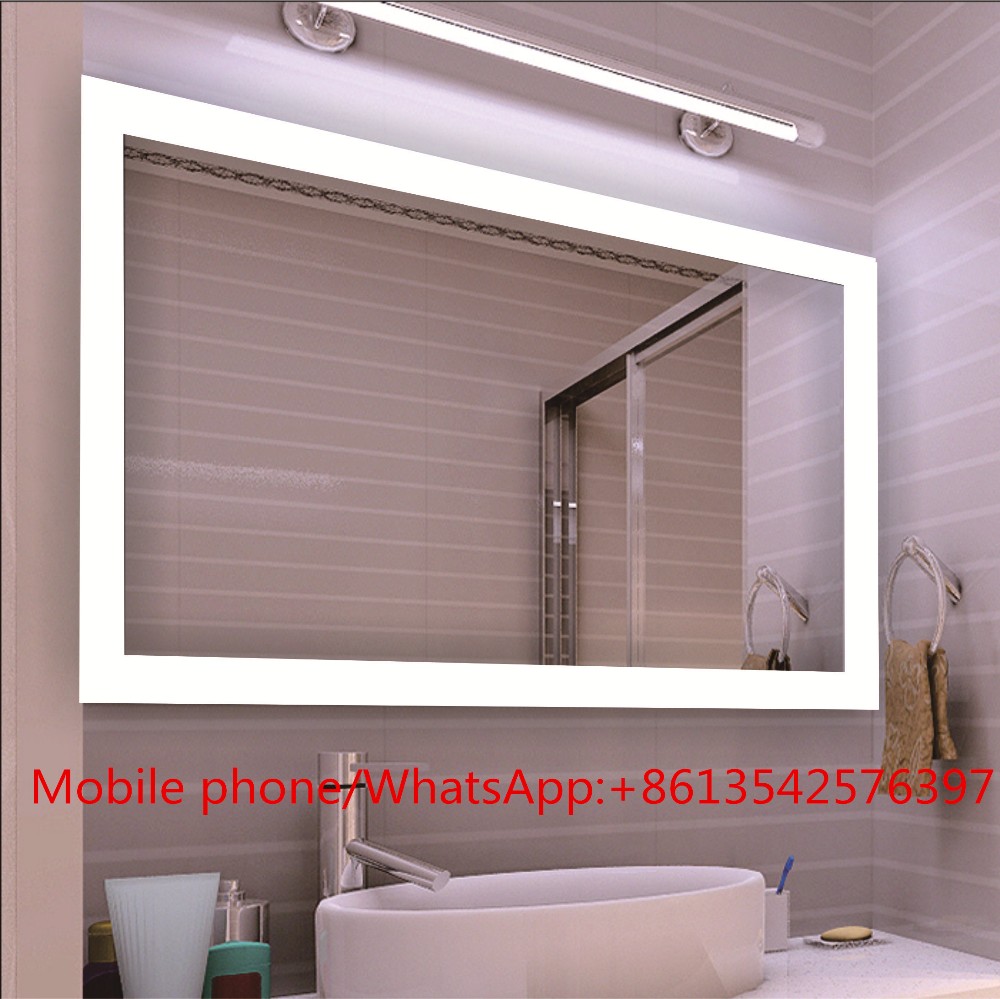 IP44 Rated LED Touch Screen Wash Basin Mirror with Backlit Light and ETL CETL CE RoHS