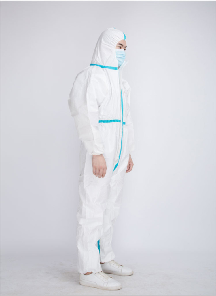 Sterile Ppe Medical Protective Clothing With Hood And Boot