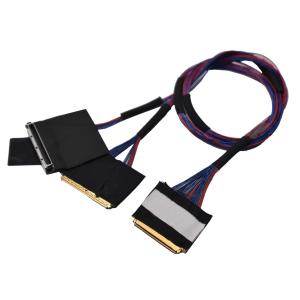 20846-040T-01 Fully-shielded with mechanical lock Suitable for high-data-rate